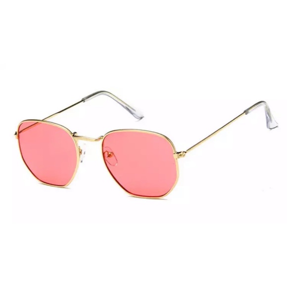 Accessories - Dark Pink tinted sunglasses